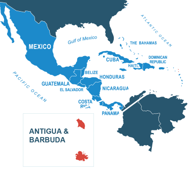 Parcel delivery to Antigua