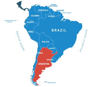 Parcel delivery to Argentina