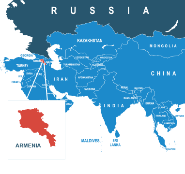 Parcel delivery to Armenia