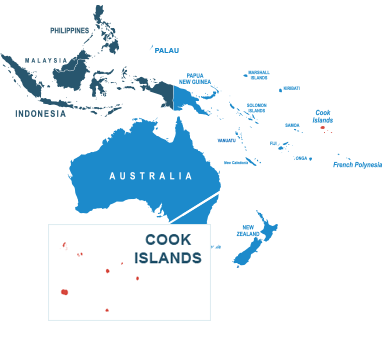 Parcel delivery to Cook Islands