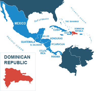 Parcel delivery to Dominican Republic