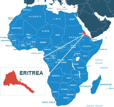 Parcel delivery to Eritrea