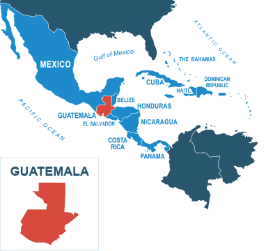 Parcel delivery to Guatemala