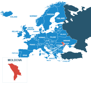 Parcel delivery to Moldova