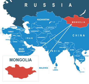 Parcel delivery to Mongolia