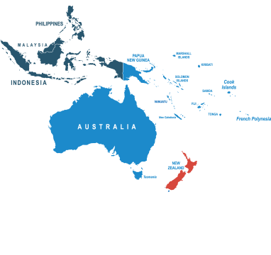 Parcel delivery to New Zealand