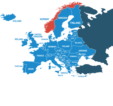 Parcel delivery to Norway
