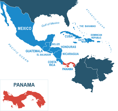 Parcel delivery to Panama