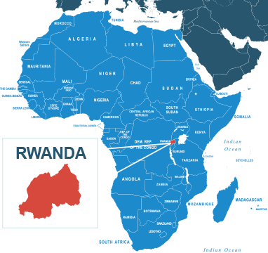 Parcel delivery to Rwanda