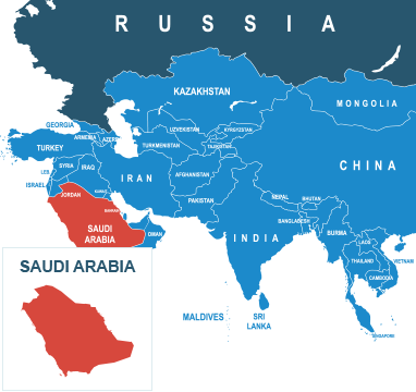 Parcel delivery to Saudi Arabia