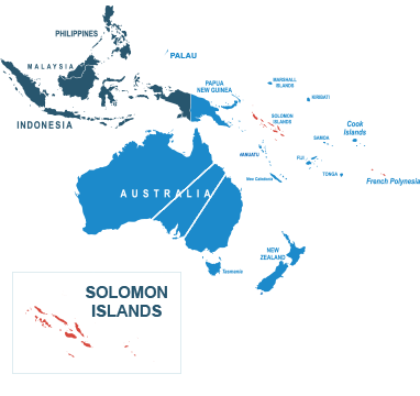 Parcel delivery to Solomon Islands