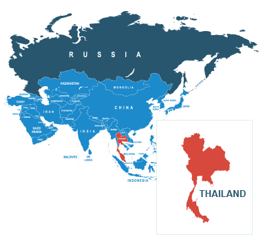 Parcel delivery to Thailand