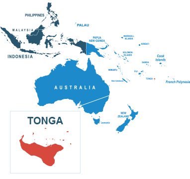 Parcel delivery to Tonga