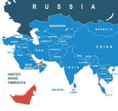 Parcel delivery to United Arab Emirates