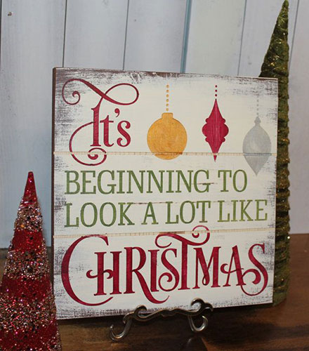 A lot like Christmas pallet
