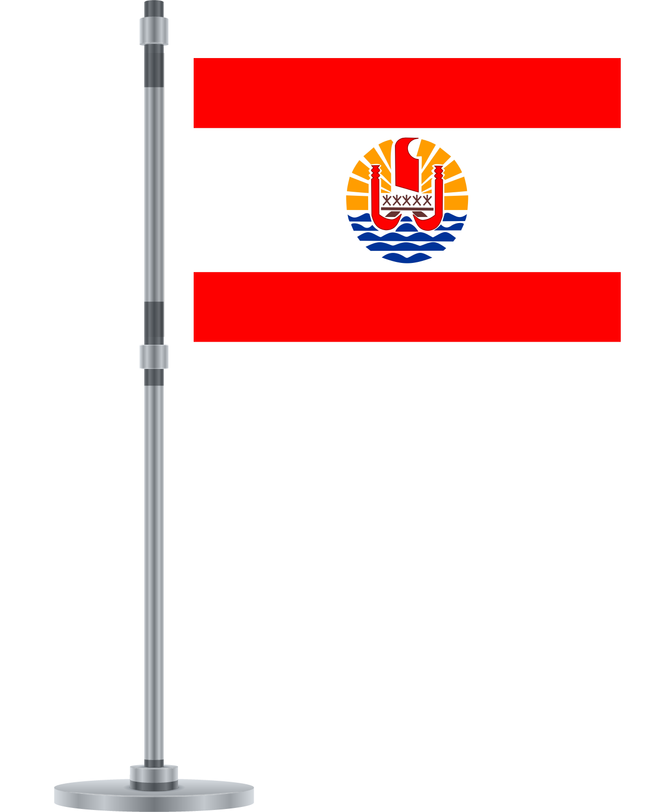 French Polynesia flag