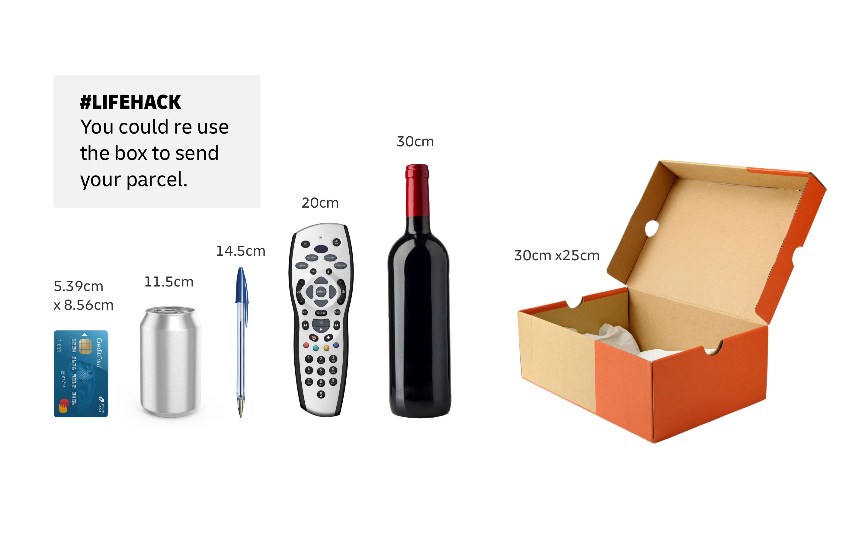 Measurement of household items