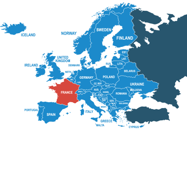 Pallet delivery to France