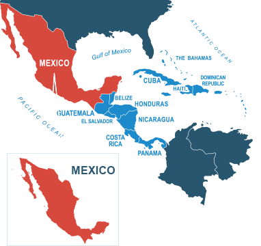 Parcel delivery to Mexico