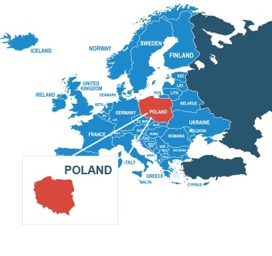 Pallet delivery to Poland