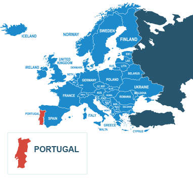 Pallet delivery to Portugal