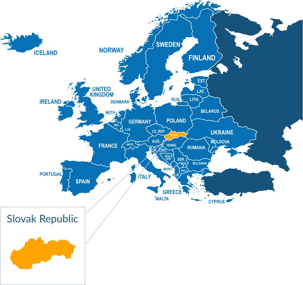 Pallet delivery to Slovak Republic