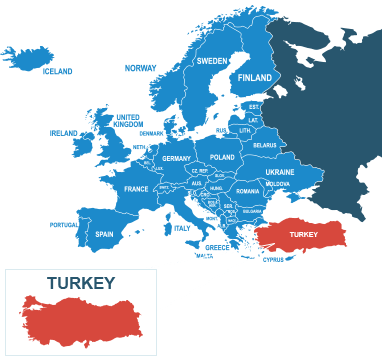 Parcel delivery to Turkey